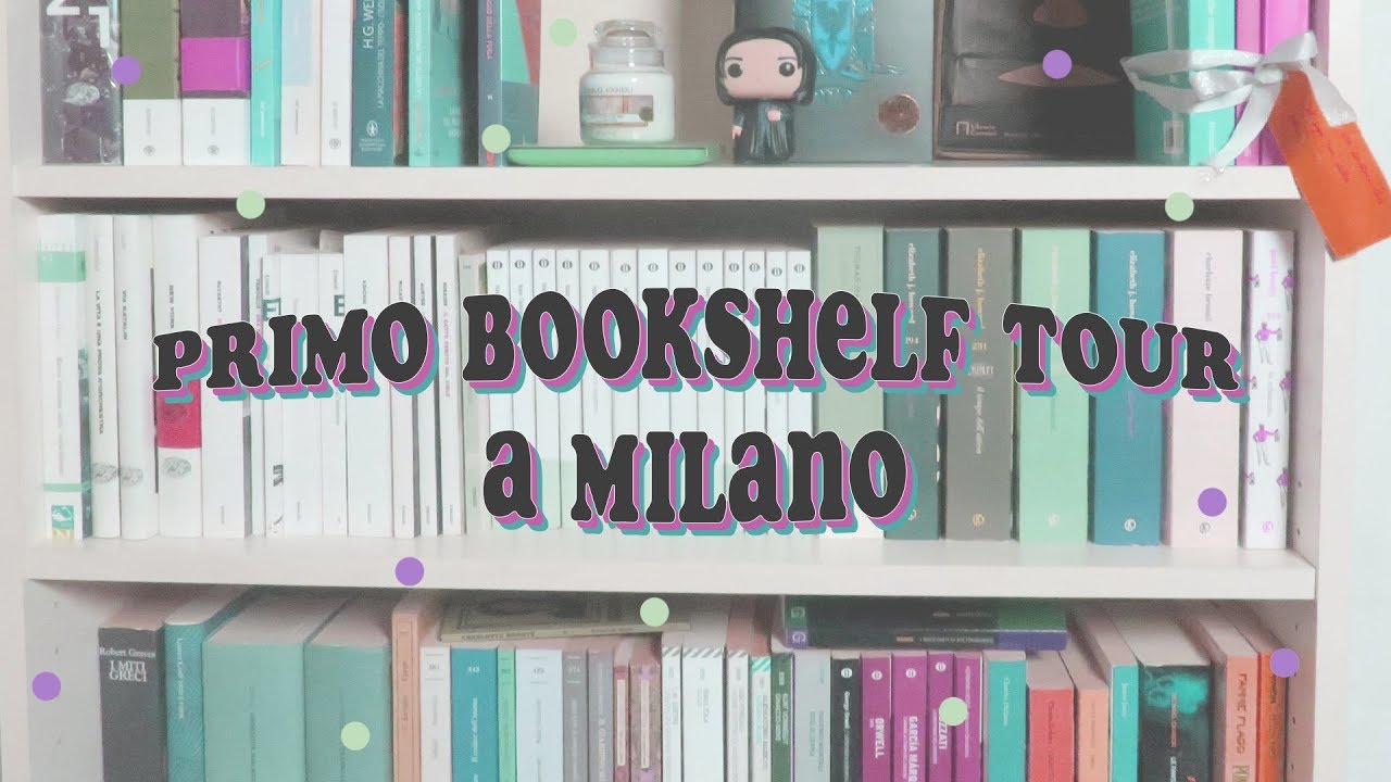 PRIMO BOOKSHELF TOUR A MILANO || Julie Demar