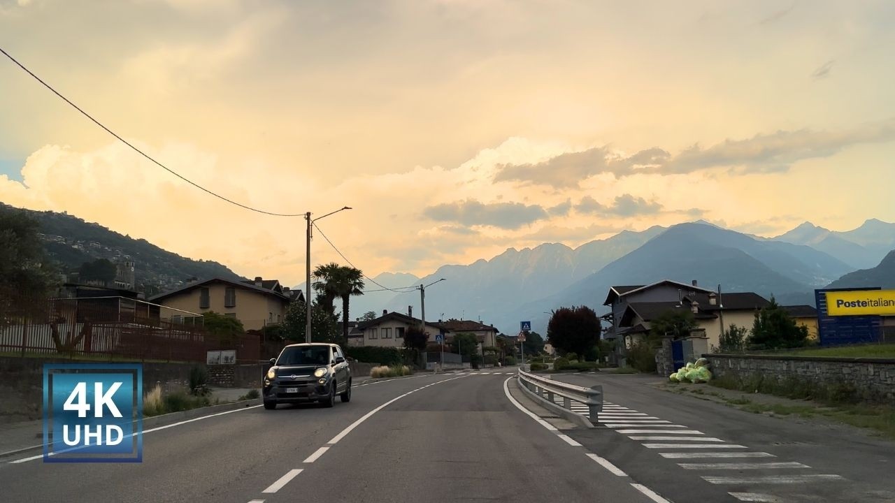 Exploring Beautiful Lombardy: A Scenic 4K UHD Road Trip with Relaxing Ambient Music