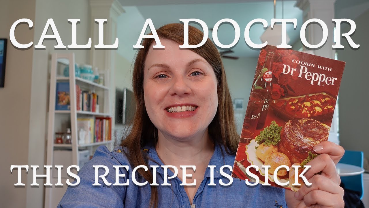 DR. PEPPER BEAN DIP! Vintage Cookbook Review and Recipes