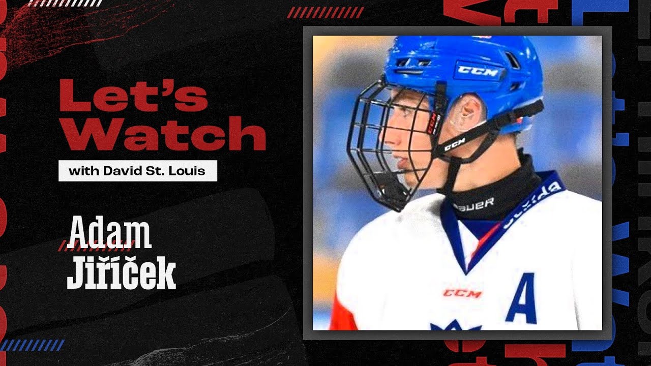 Let's Watch - Adam Jiříček - 2024 NHL Draft | Elite Prospects