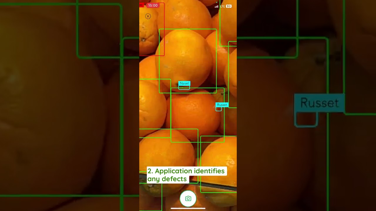 Clarifruit's AI-driven Quality Control platform.