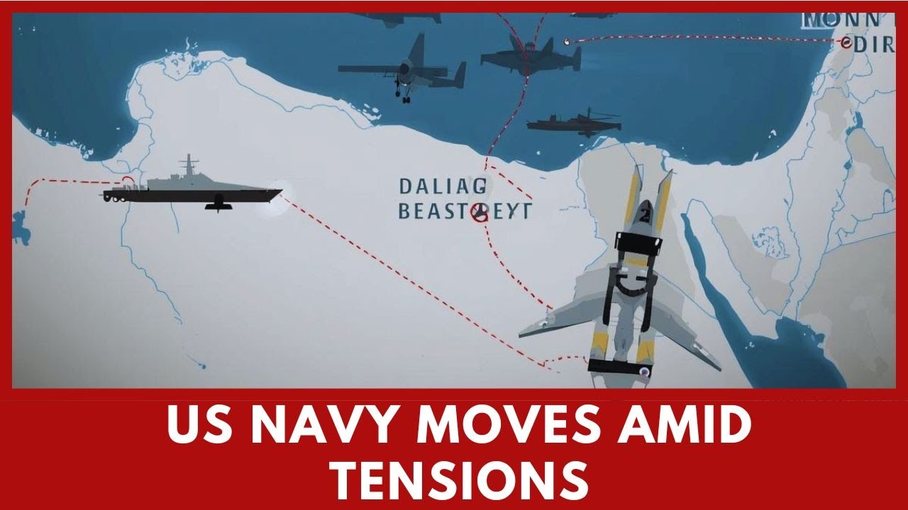 U.S. Naval Task Force Responds to Iran & Gaza Crisis