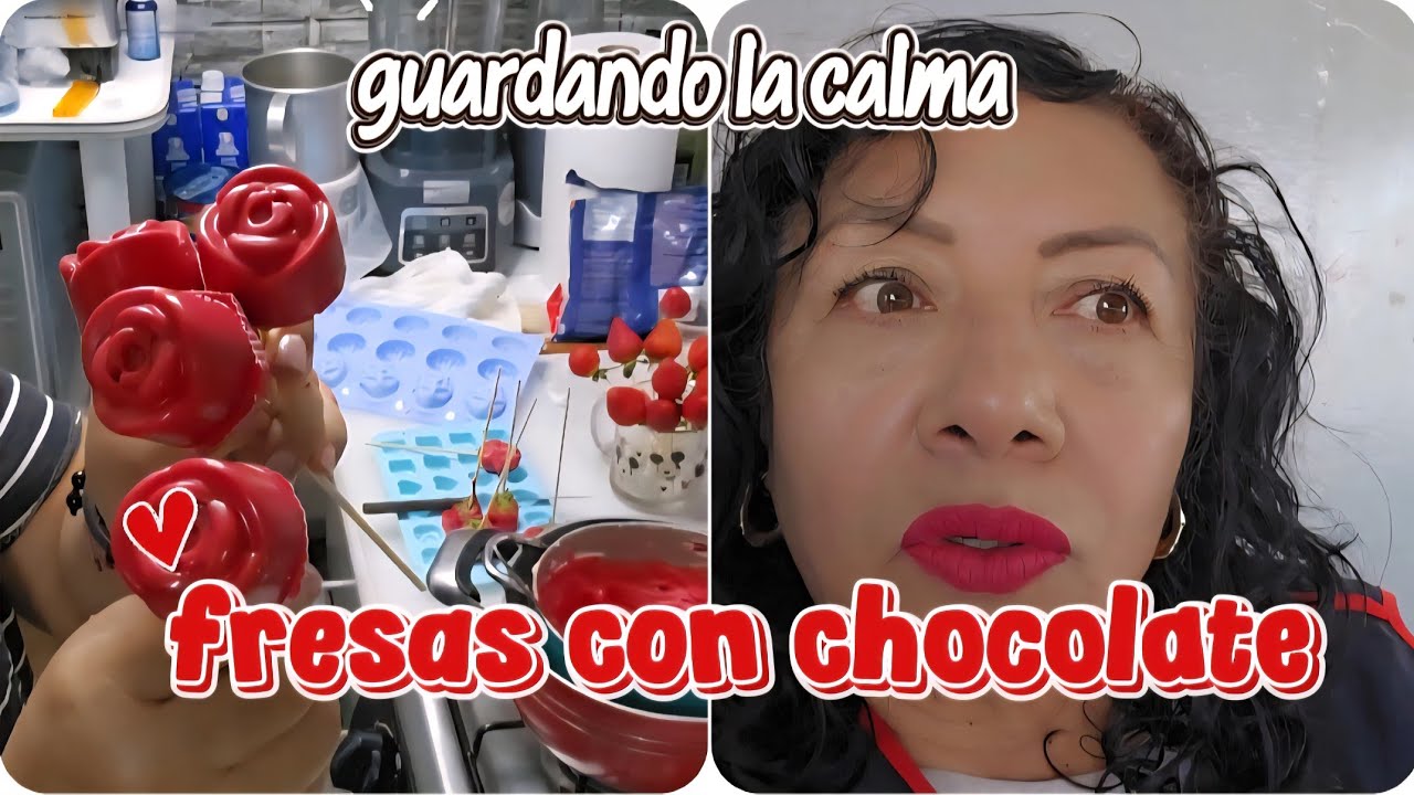 ✨️ ROSAS 🌹 DE CHOCOLATE 🍫 // HAY QUE GUARDAR LA CALMA 😉.