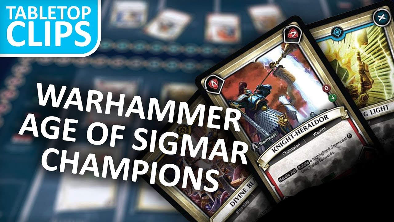 Age of Sigmar Champions Card Game from PlayFusion
