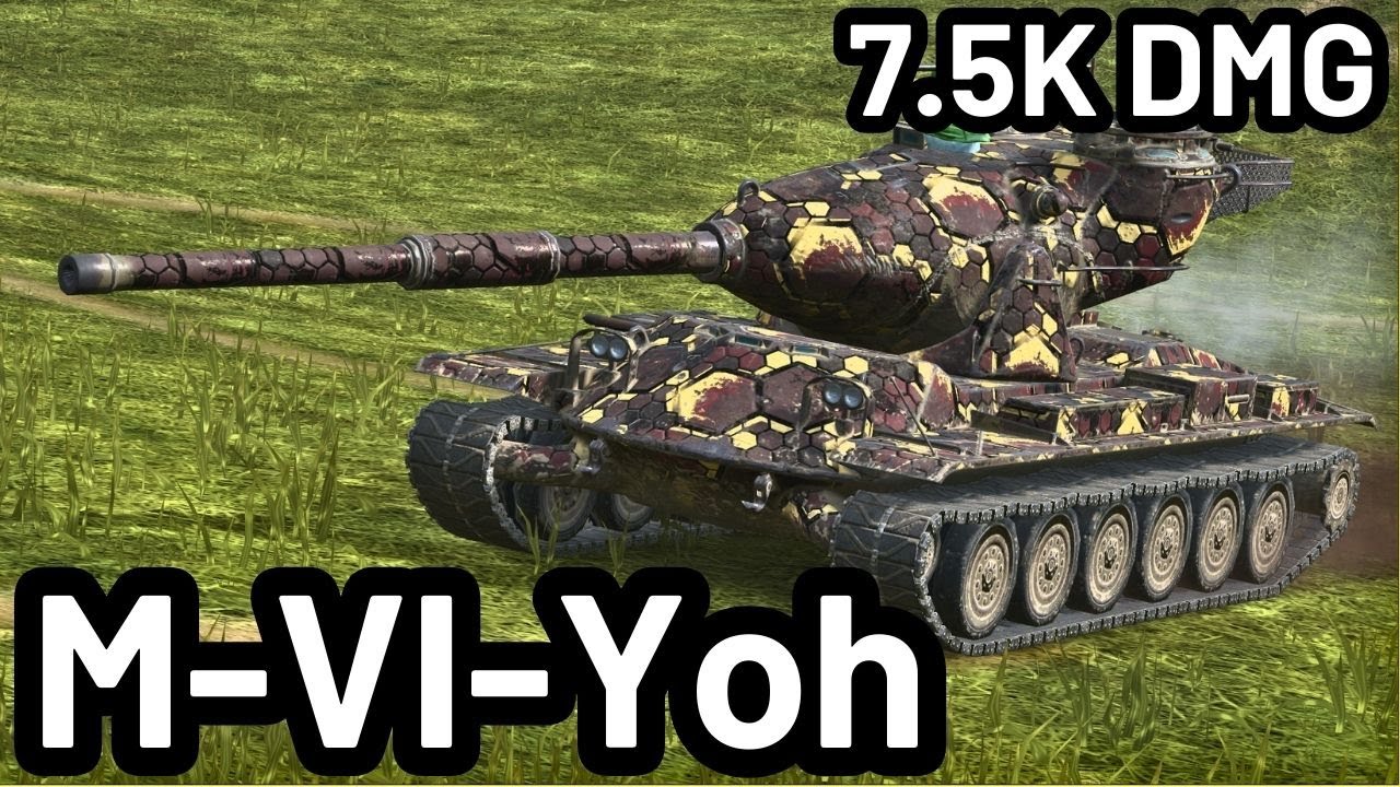 M-VI-Yoh | 7.5K DAMAGE | 3 KILLS | WOT Blitz Pro Replays