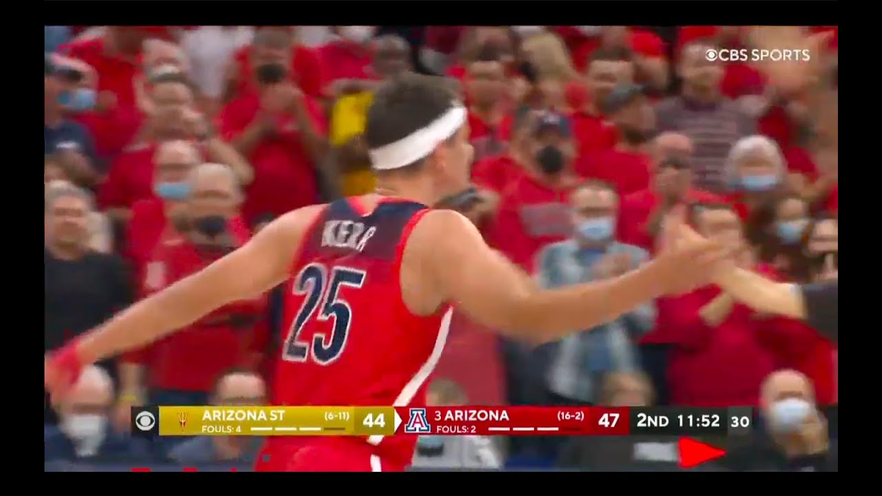 Kerr Kriisa highlights vs Arizona State