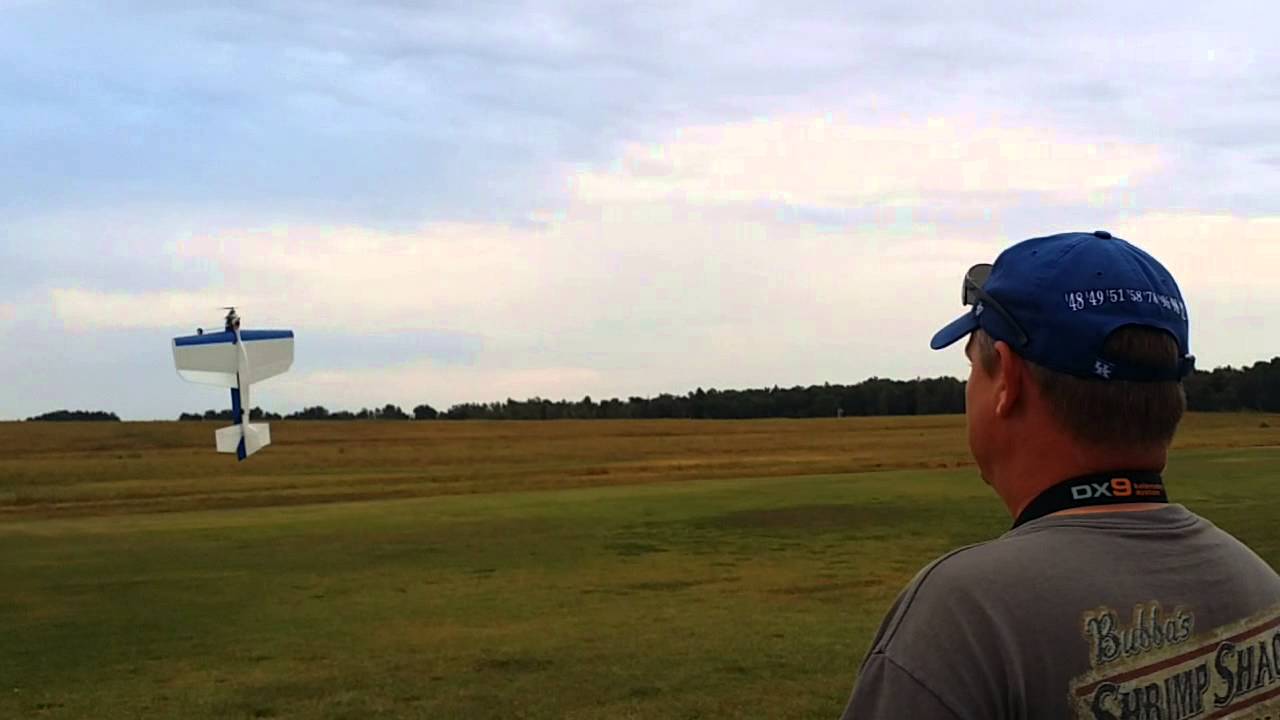 Short flight on My E- Mojo 60.