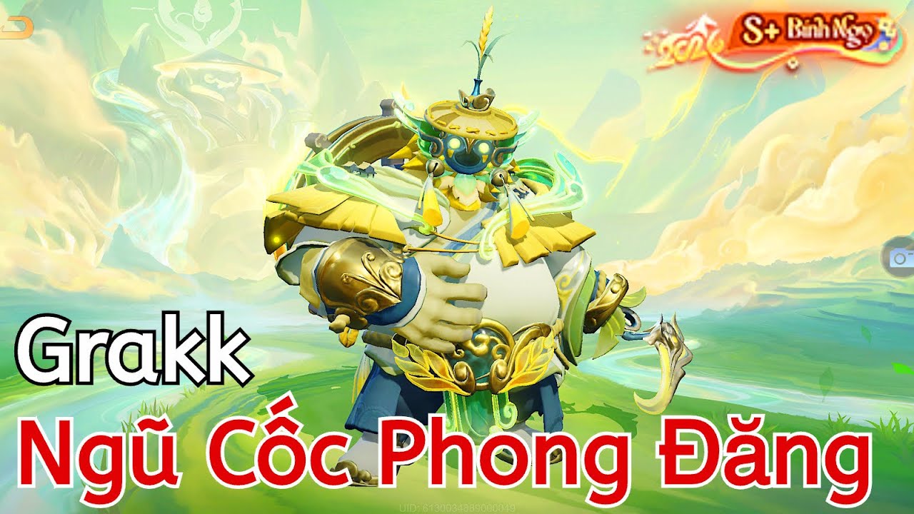 [LIÊN QUÂN MOBILE] FULL HIỆU ỨNG SKIN GRAKK NGŨ CỐC PHONG ĐĂNG