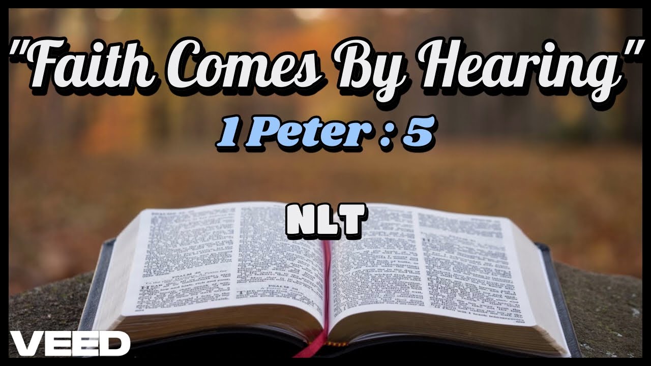 The Holy Bible - Audio Reading : 1 PETER : 5 - New Living Translation (Paraphrase) - 6.2.26