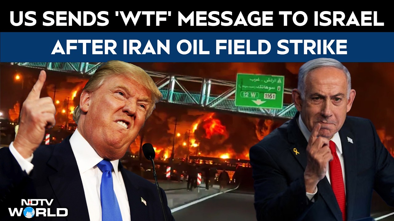 US Sent 'WTF' Message To Israel After Iran Oil Field Strike: US Report