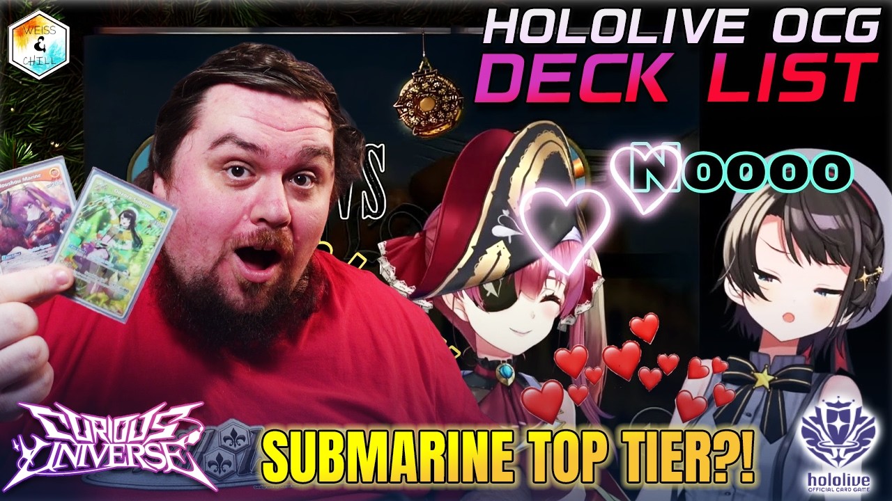 THE WAIFU SUBMARINE! Hololive OCG EN Subaru/Marine Deck Profile