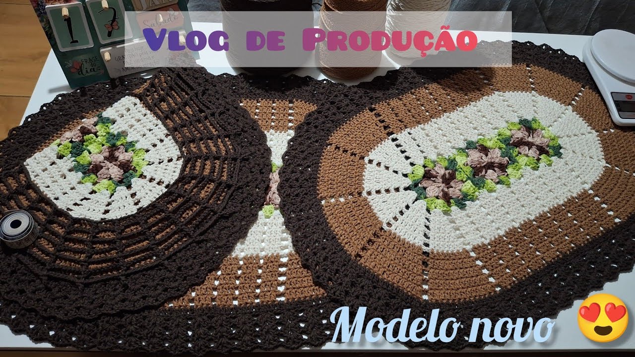 Vem ver mais esse lindo jogo de banheiro que produzi pra minha pronta entrega! / Modelo novo! 😍