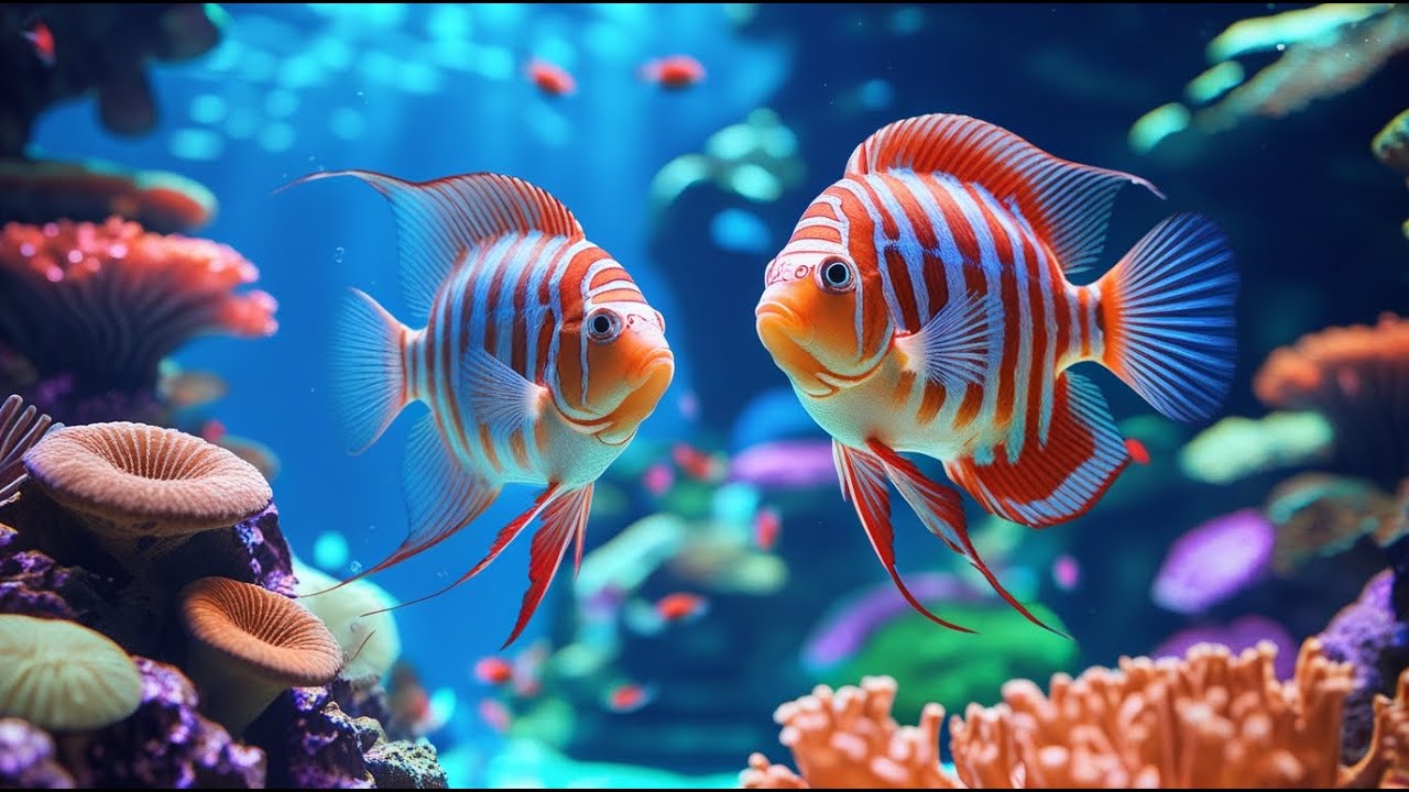 Best 4K Aquarium Experience – Beautiful Coral Fish 🐠 Peaceful Underwater World for Deep Sleep
