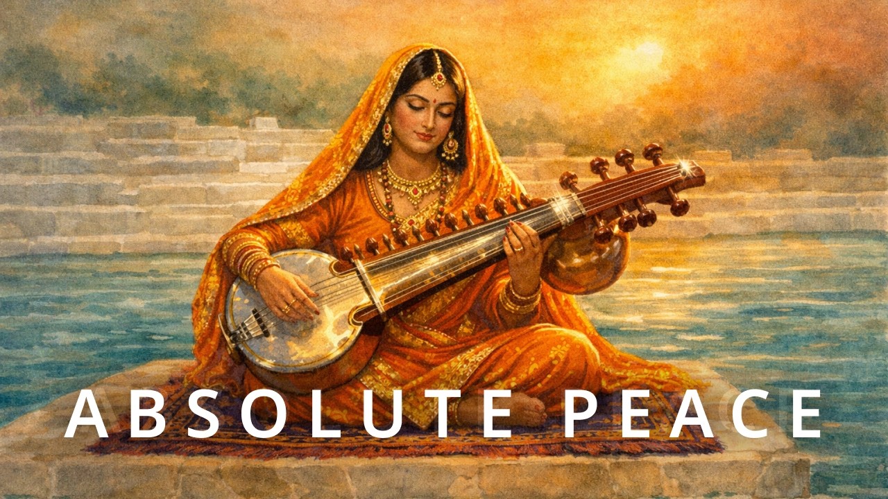 Indian Classical Music for Peace and Relaxation | 2 Hours Gentle Sarod Ragas for Deep Shanti