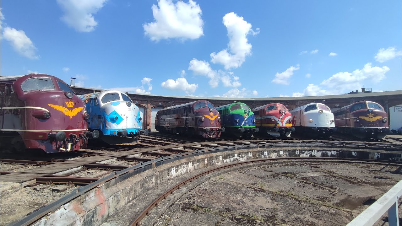 25 Jahre NOHAB - Diesellokomotiven in Deutschland, Eisenbahnfest in Wittenberge
