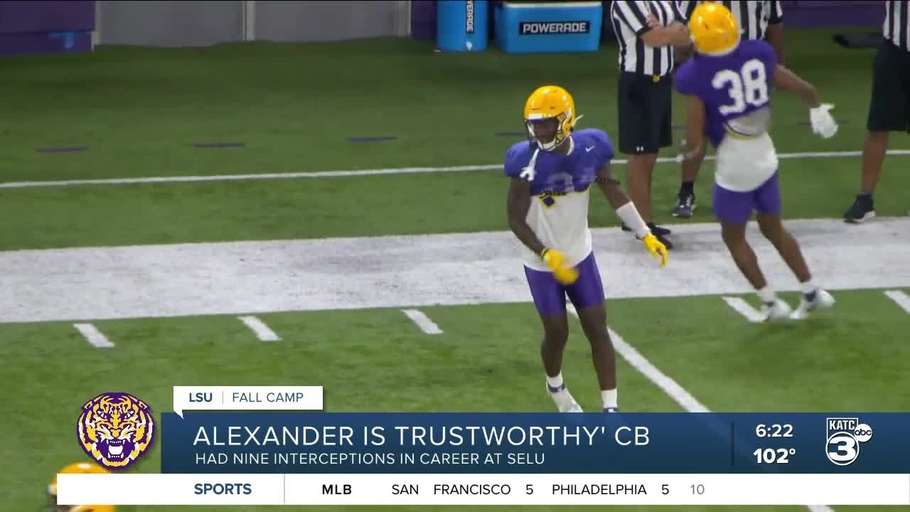 LSU CB Zy Alexander proves to be 'trustworthy' in secondary