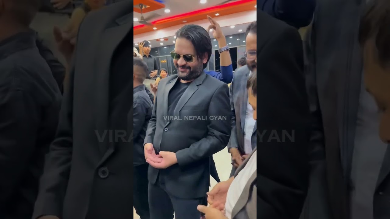 balen shah viral prachanda dance #viral #news #nepal #balen #dance #politics