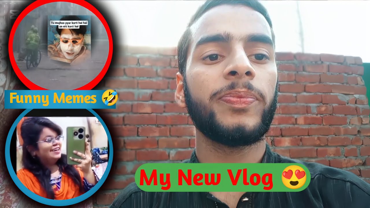 My New Vlog 😍 Funny Memes 🤣