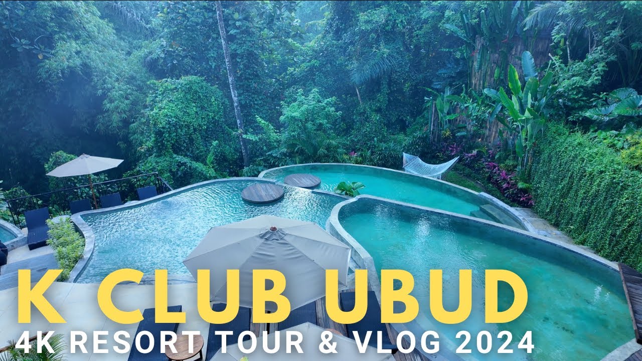 K Club Ubud Bali 🇮🇩 5 Star Ultra Luxury Resort [4K Tour and Vlog] 2024