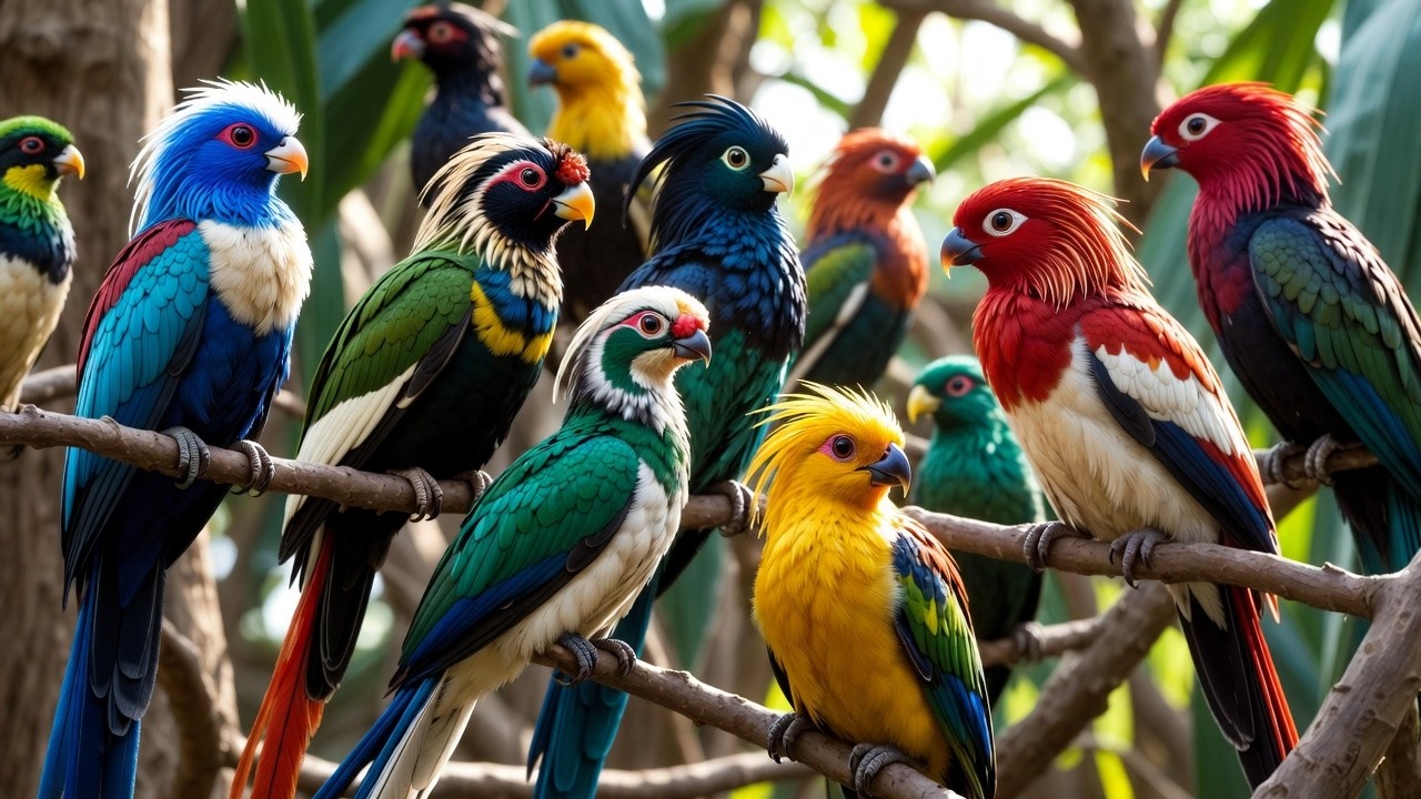 Relaxing Piano and Birds #birds #nature #relaxingmusic #animals #calmmusic