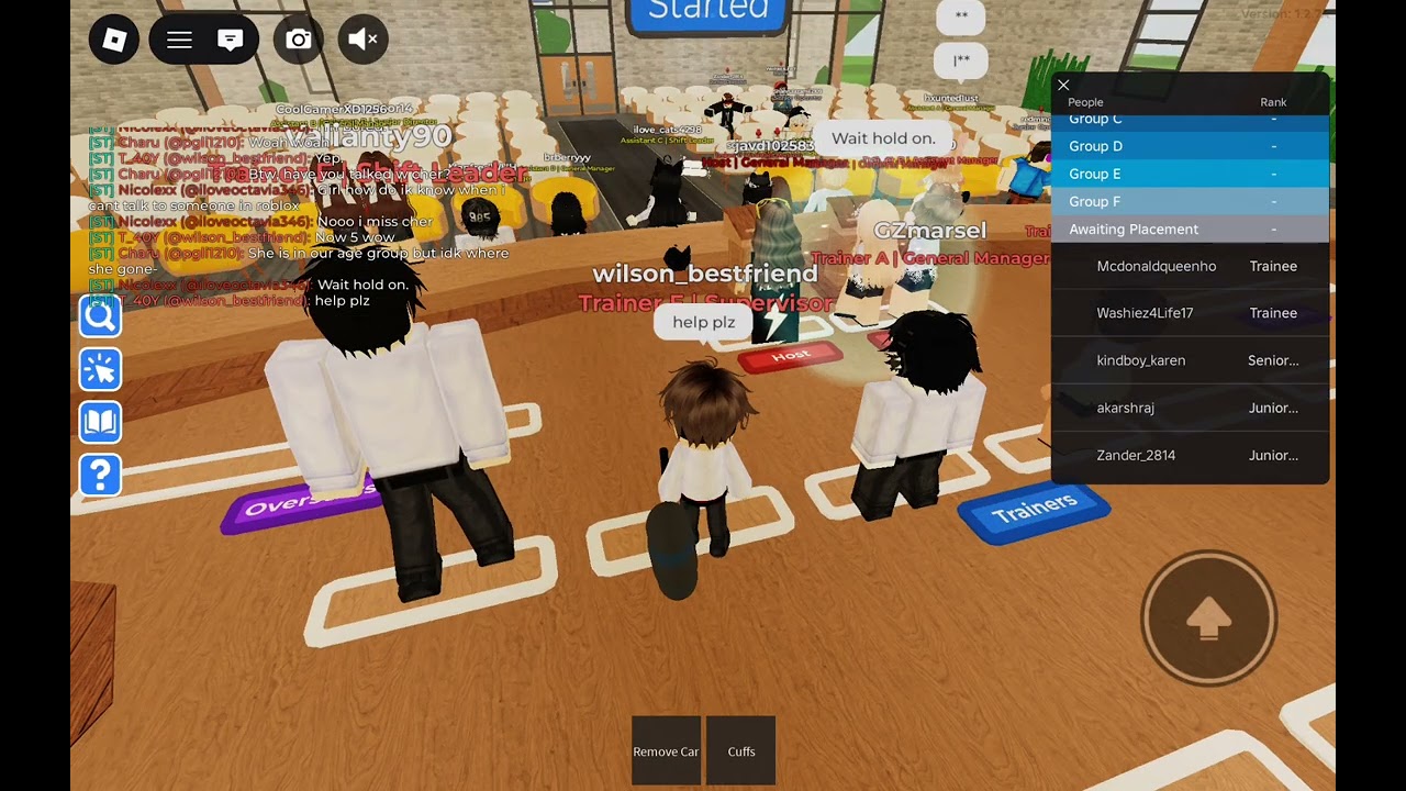Frist Washiez training/video (Cancelled)