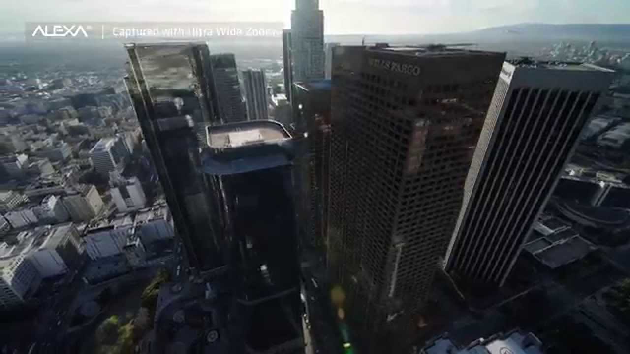 Ultra Wide Zoom aerial shoot