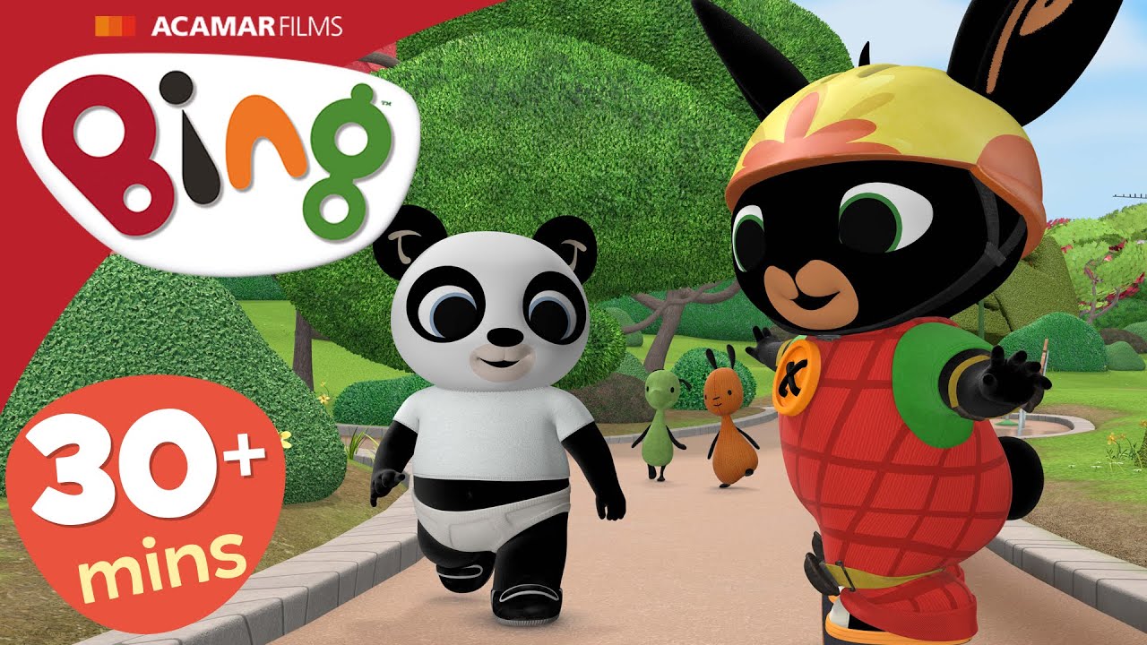 Skateboard, Butterfly & MORE | 5 x EPISODES | Bing Bunny USA 🇺🇸