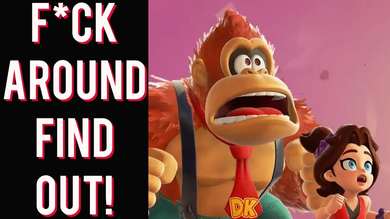 Nintendo fanboy DESTROYS his Switch 2 over Donkey Kong Bananza PRANK! Regrets it after viral mocking