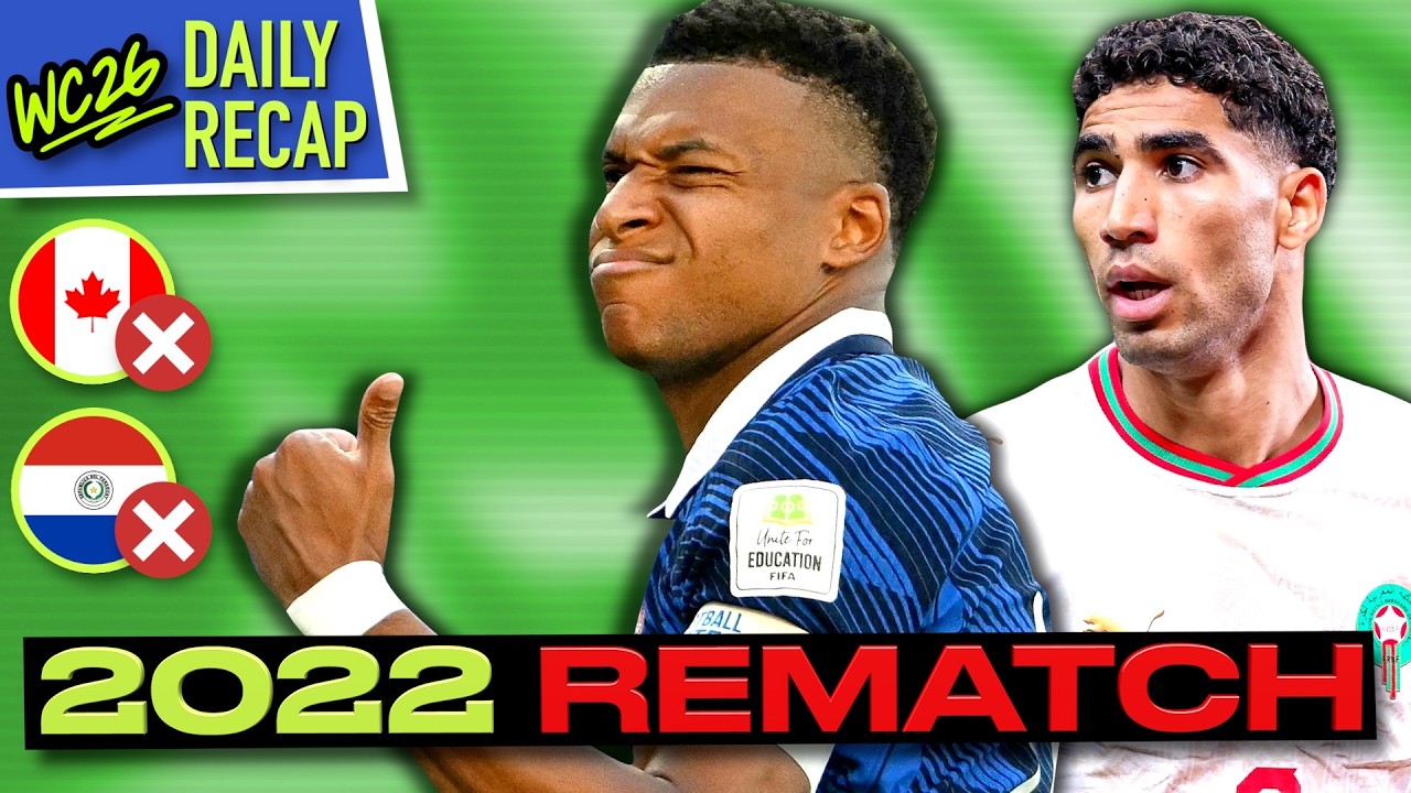 France-Morocco REMATCH AWAITS & Canada's Dream ENDS | World Cup Day 24