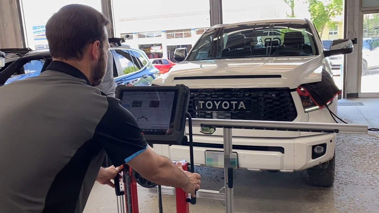 ADAS (Advanced Driver Assistance Systems) Recalibration Testing