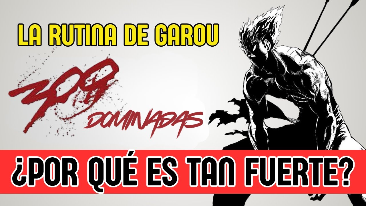 🔥 Cómo TENER el FÍSICO de GAROU 💪 Rutina de ESPALDA con CALISTENIA 💥