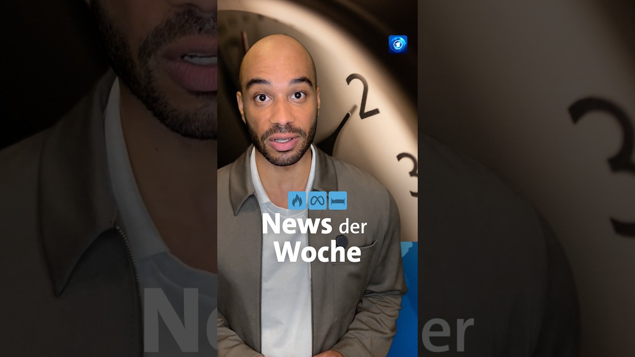 Hier kommen drei News der Woche. #newsderwoche #shorts #tagesschau