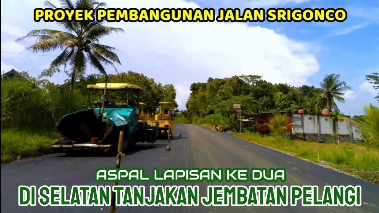 Melihat Pengerjaan di Jalan Srigonco Selatan semakin Mantap..!! @gobangkluyuran