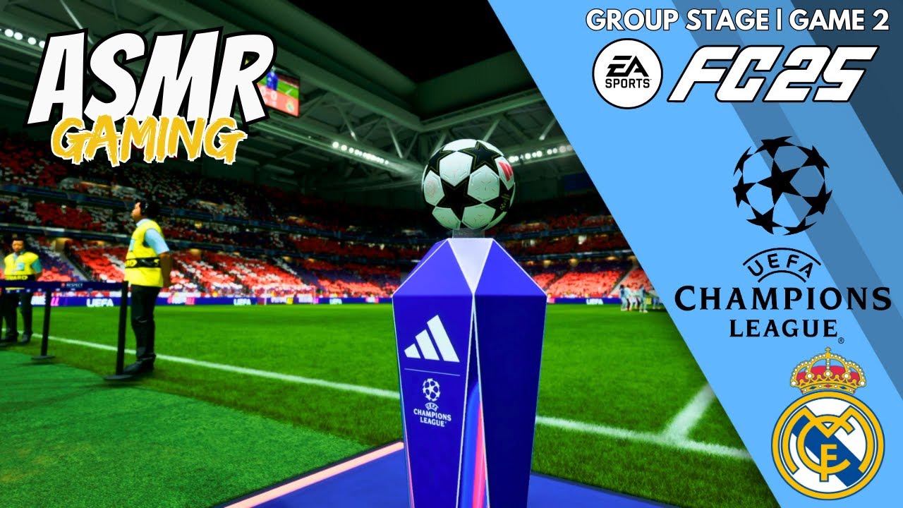 ASMR Gaming 😴 EA FC 25 UCL Tournament | An Unexpected Challenge! 💤 Whispering 🎧 Controller Sounds 🎮