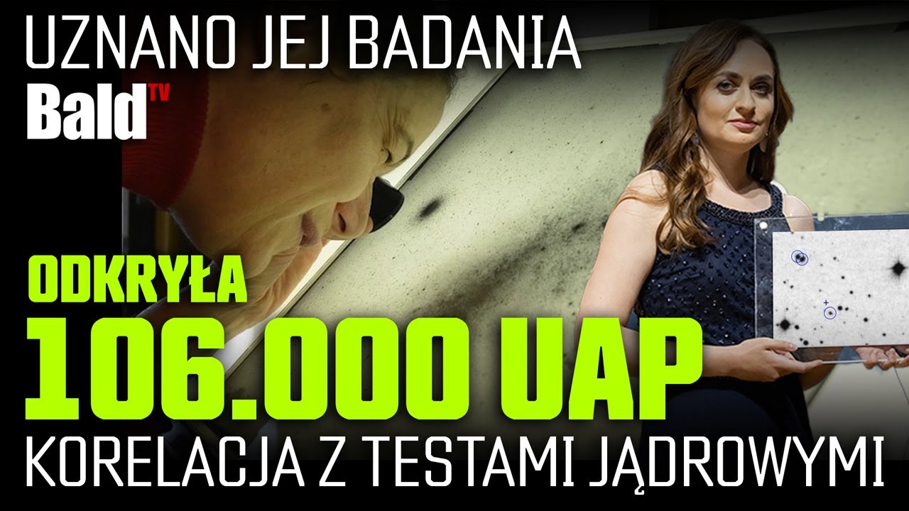 ASTRONOM ODKRYŁA 106.000 UAP NA KLISZACH Z 1949-1957 (Nowe Badania / Beatriz Villarroel)