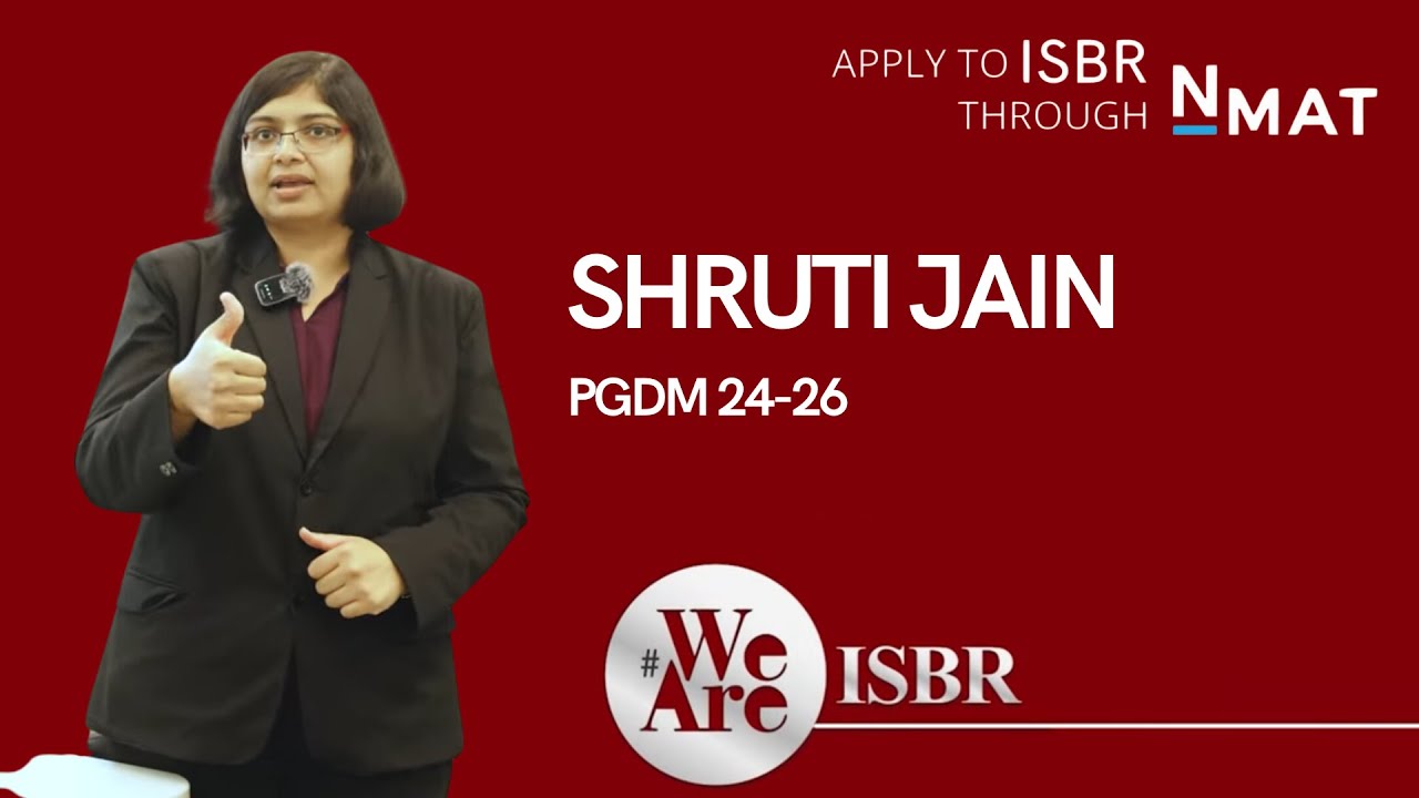 Join ISBR: Top MBA College, accepting NMAT Score 2024