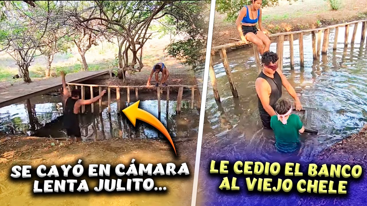Julio y el Viejo Chele encuentran al mismo tiempo la silla. Le cae parranda a Wendy por soplona.
