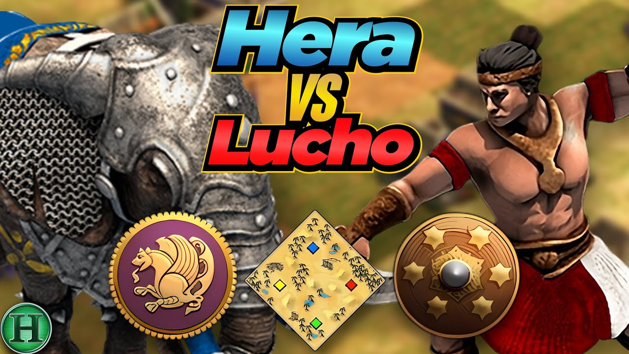 Persians vs Malay | 1v1 Arabia | vs Lucho | AoE2