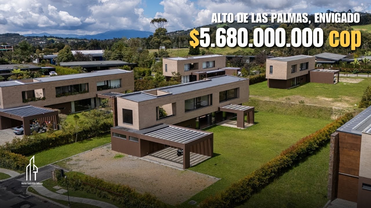Recorriendo HERMOSA CASA FAMILIAR en el ALTO DE LAS PALMAS $5.680 Mllns (COP)