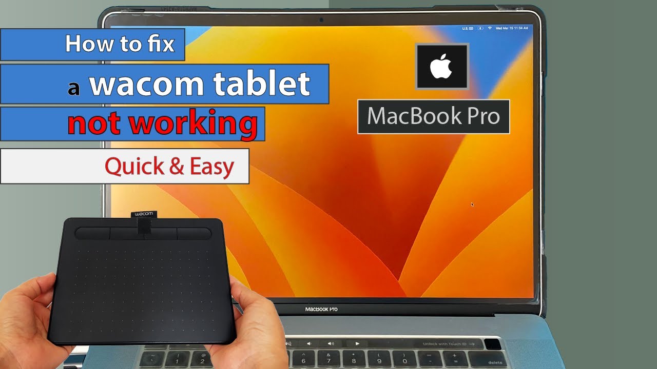 Почему планшет Wacom не работает на MacBook Pro 2023? | 2 варианта решения проблемы с планшетом W...