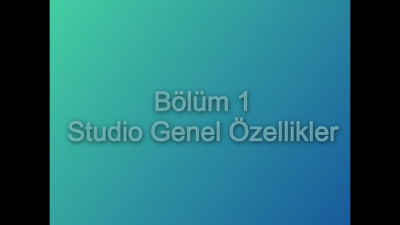 Roblox Studio Eğitim Serisi | Bölüm 1
