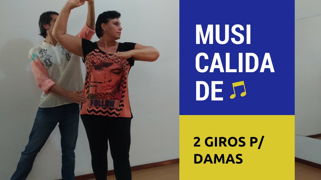 2 Tipos de Giros Para As Damas • Bolero  Musicalidade