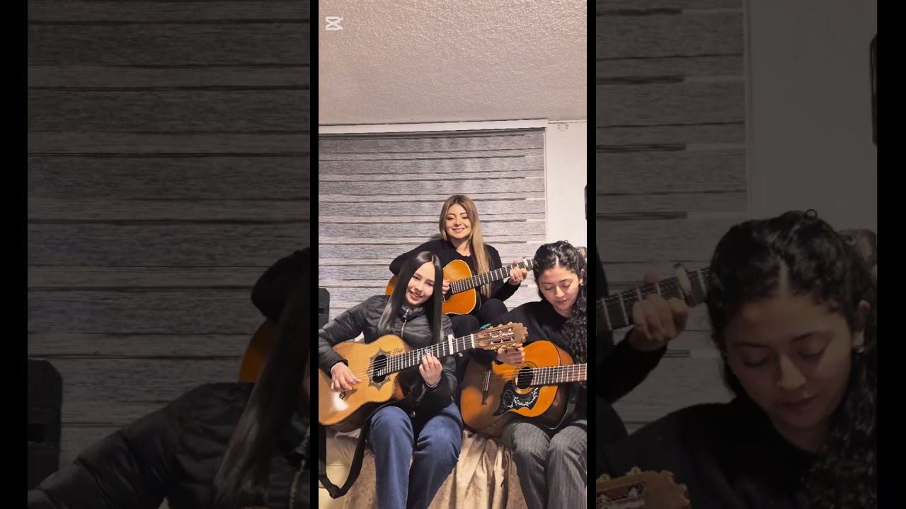 Chamiza-cover-The Divas Tr&iacute;o #musica #sanjuanitoecuatoriano #requinto #guitarra