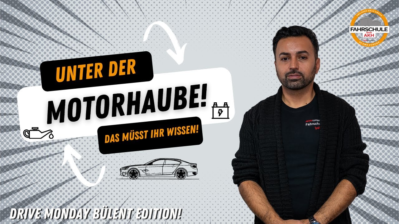 Was befindet sich unter der Motorhaube? | DRIVE MONDAY BÜLENT EDITION #4