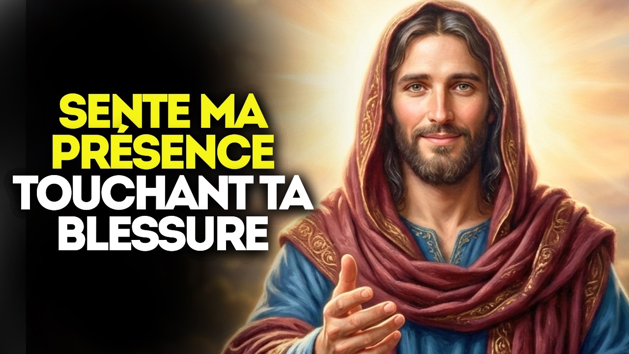 Sente Ma présence touchant ta blessure en ce moment même