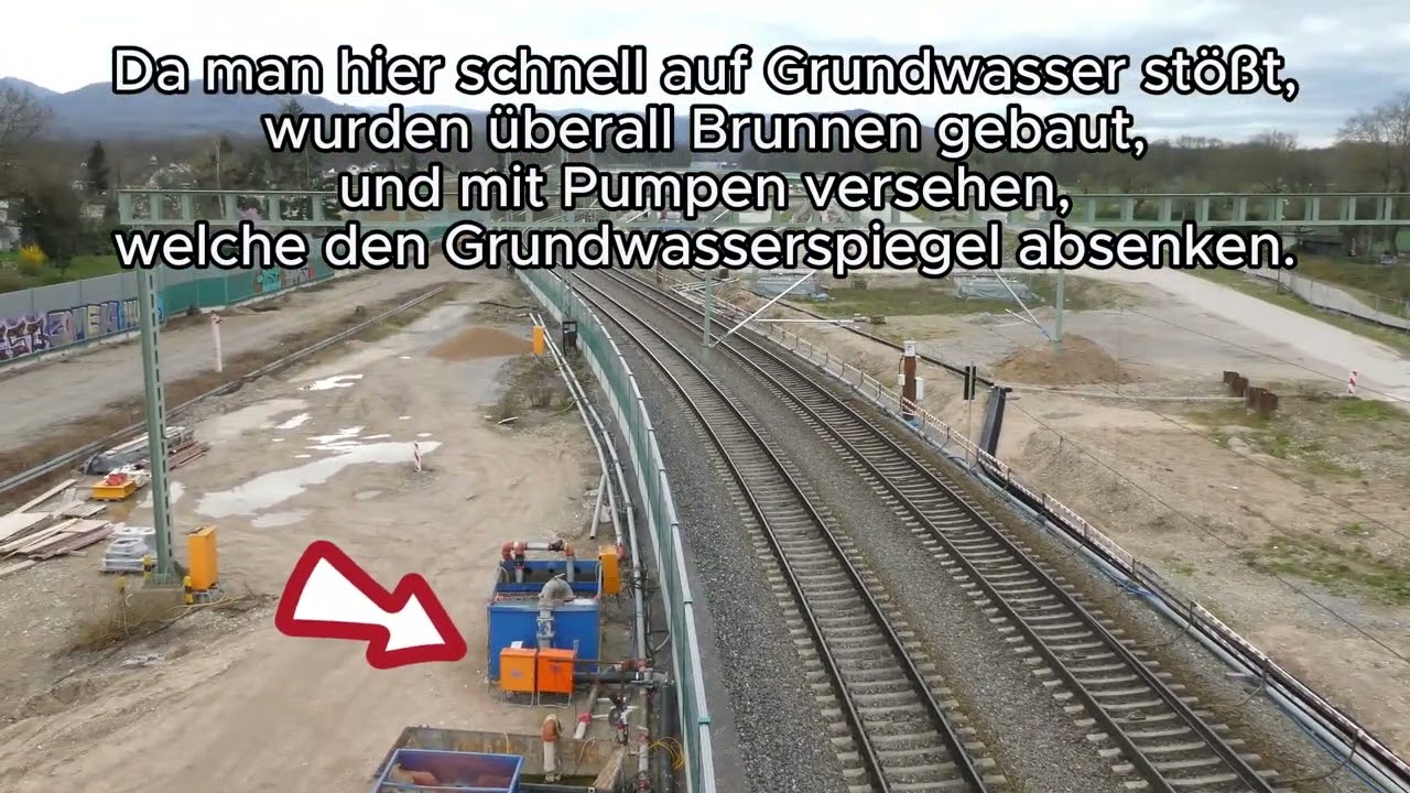 15.03.2024 ABS/NBS Karlruhe-Basel; Tunnel Rastatt Südportal; Update