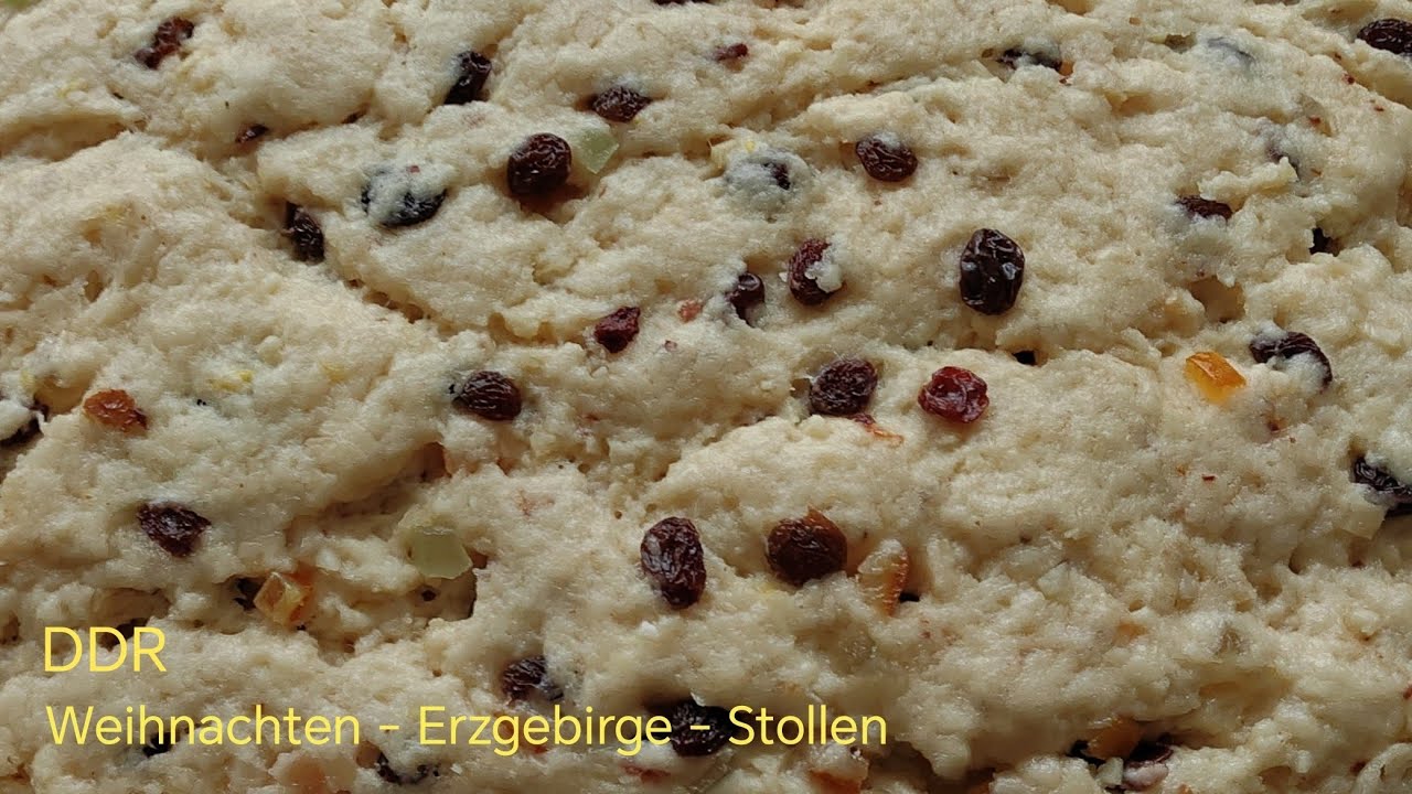 Weihnachten, Uroma Helenes Rezept - Stollen aus dem Erzgebirge | Genuss aus der ehemaligen DDR