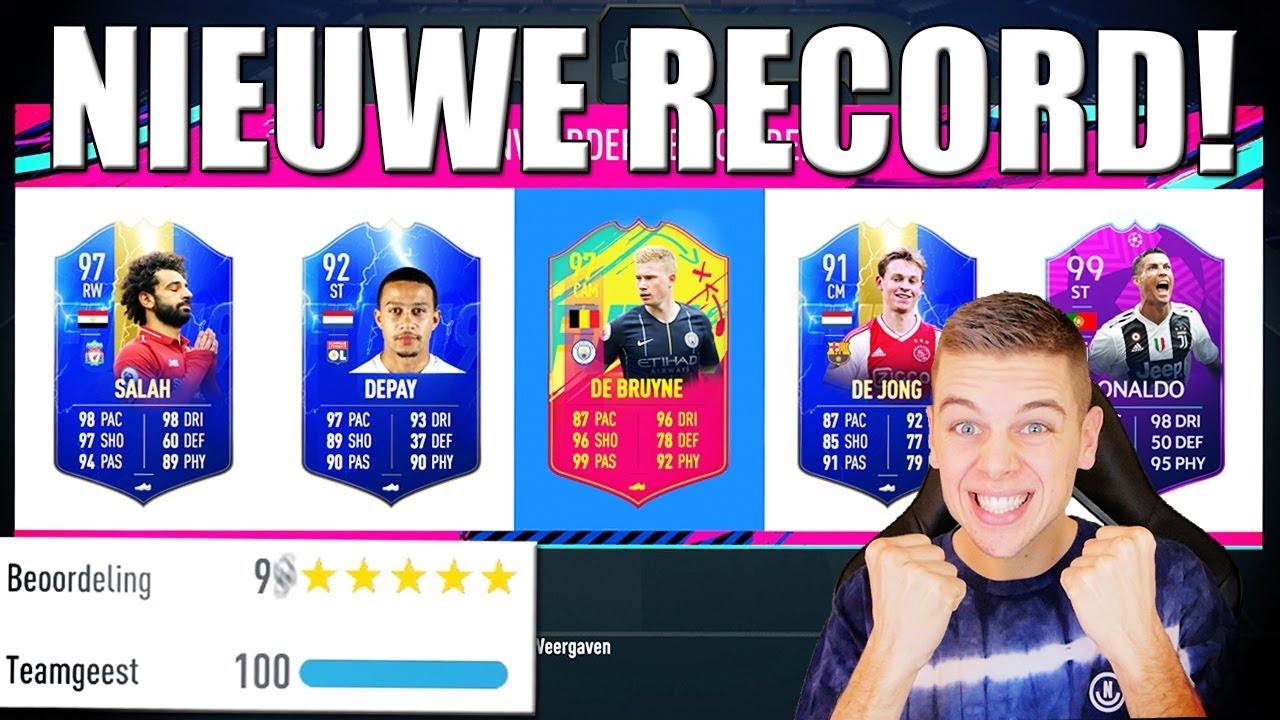 EINDELIJK EEN NIEUW FUT DRAFT RECORD!!