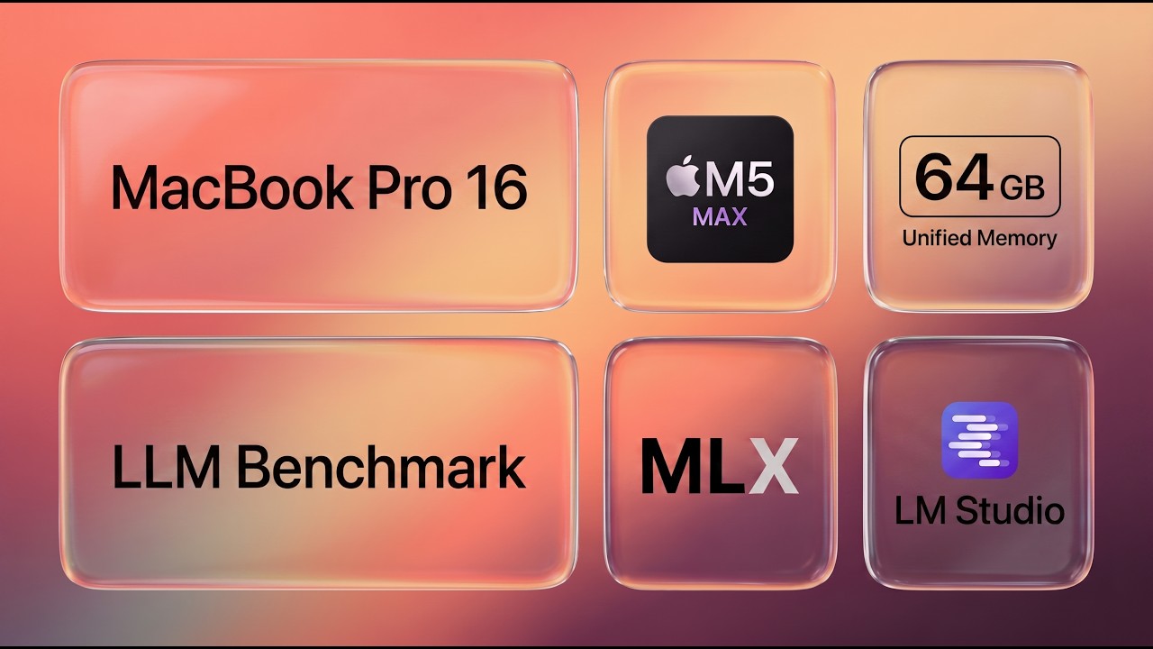 LLM Benchmark M5 Max 64 Gb