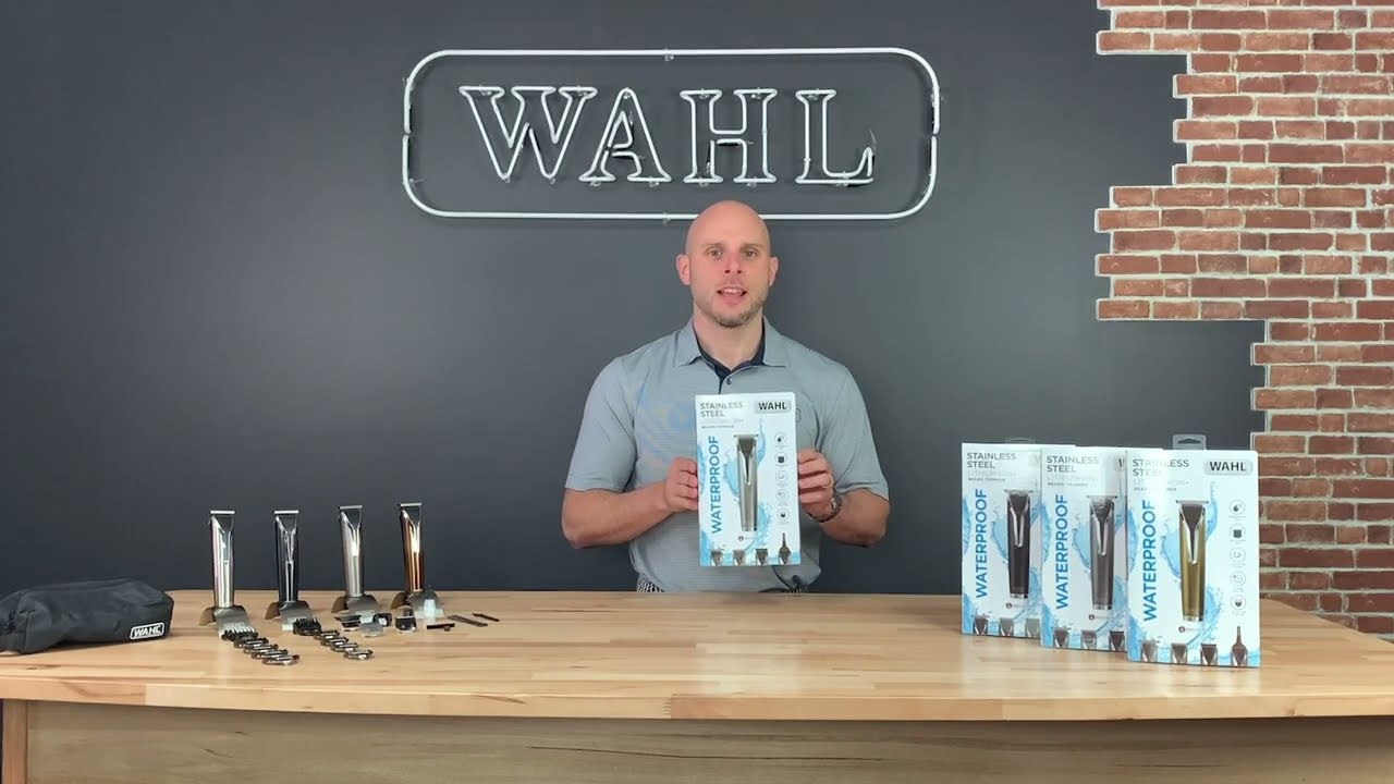 Waterproof Lithium-Ion Stainless Steel Trimmer - Product overview